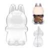 JurciCat Transparent protective cover for Rabu-BU for toy protection, modern