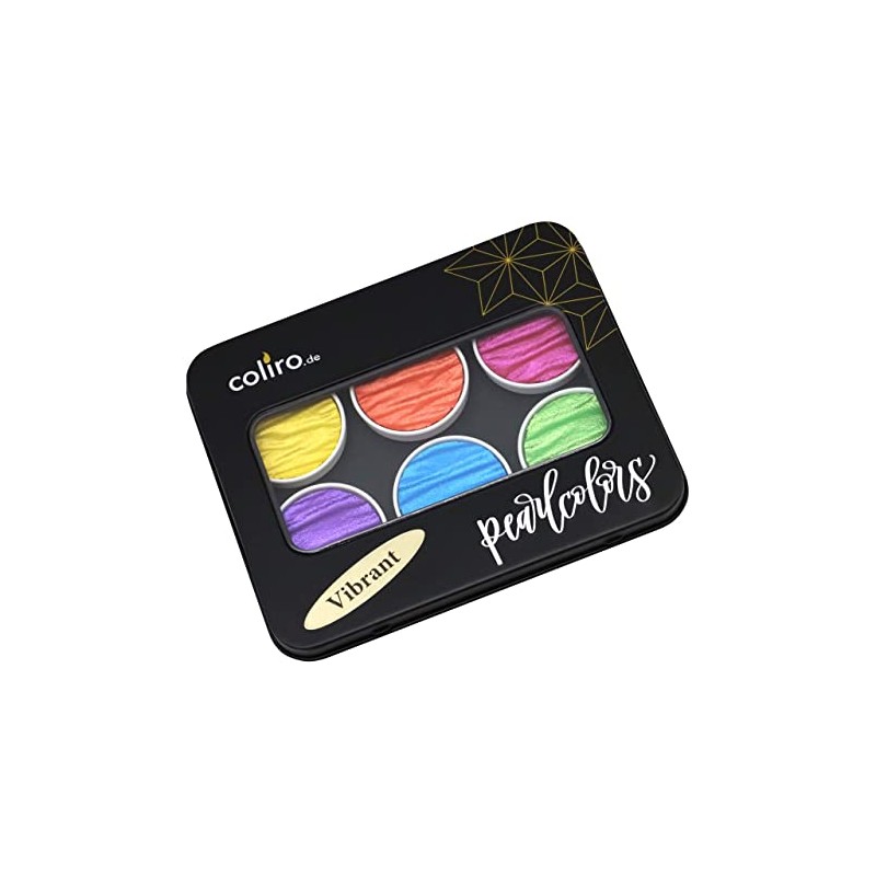 Coliro Vibrant Pearlcolor Set - Watercolour