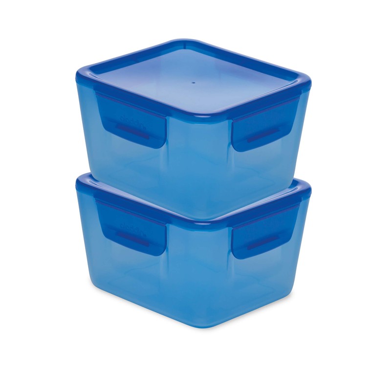 Aladdin Easy-Keep Lunch Box 1.2L Blau – Auslaufsicherer Klappdeckel -