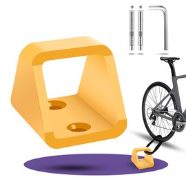 Wall Anchor with 304 Stainless Steel Screws, Bike Anchor of 5 mm Thick Steel, Anti-Theft Protection, Ground Anchor Motorcycle