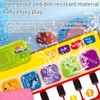 Kids Dance Pads Piano Music Blanket Record and Playback Floor
