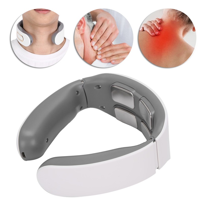 Wireless Neck Massager 9 Gears Adjustment Electric Cervical Vertebra Care