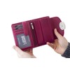 Ladies Wallet LEAS, Genuine Leather, red - ''LEAS Ladies-Collection''
