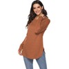 Newchoice Fall Clothes for Women Tunic Length Long Tshirts to