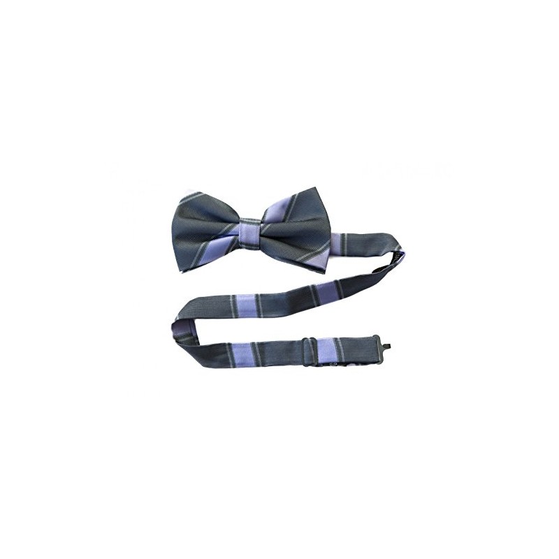 Fabio Farini - Elegant striped men's bow tie cross ties