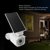 Solar Powered Fake Security Camera with Light IP65 Waterproof Simulated