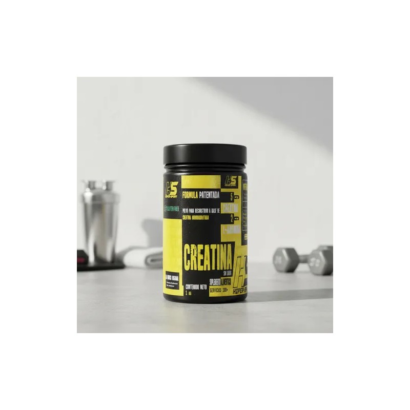 Creatina Monohidratada Hs 1kg 200servicios Hiper Sport Full