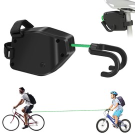 Tow Rope Bicycle Children, Bicycle Tow Rope, 2.5 m Retractable Parents Child Bicycle Tow Rope, Parents Child Bicycle Tow Rope, Load Capacity 550 Lb, Ideal for Outdoor Trips