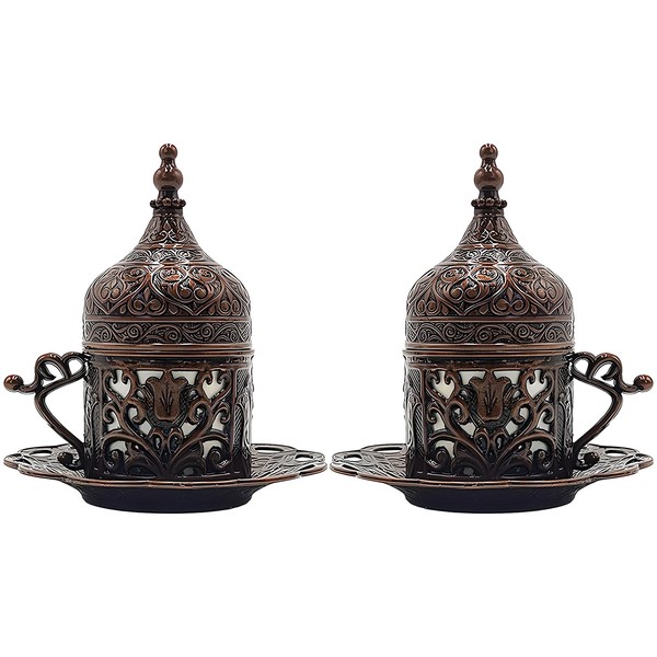 Kuchengerate Premium Turkish Coffee Cups - Set of 2 -