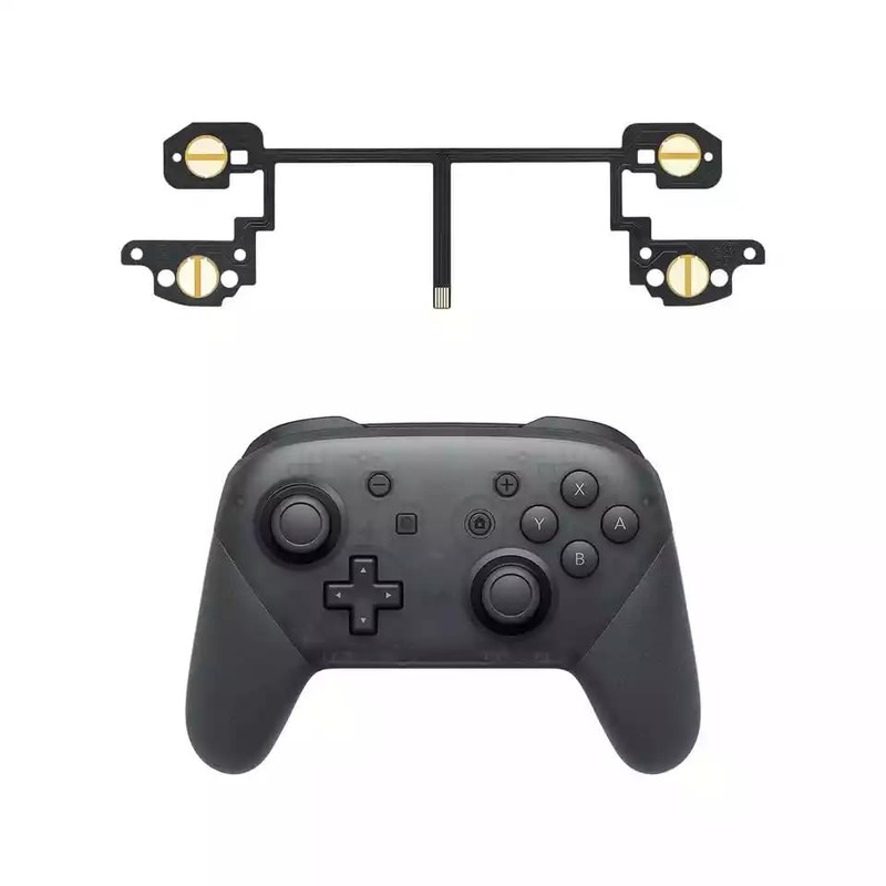 Retrogame Snc Button Flat Cabo Flex ZR ZL L R