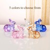 Crystal Bunny Rabbit Animal Collectable Figurine Cute Figurine Birthday Gifts