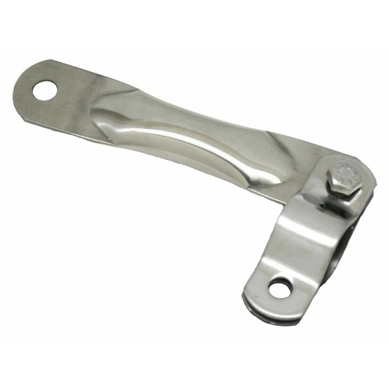 Grand General (GG) bracket mirror 4-3/4" long mounting clamp stainless