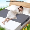 Twinmoon Grounding Sheets: Queen Size Grounding Fitted Sheets with Adjustable