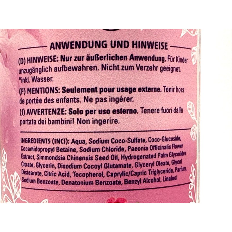 Pack of 2 Dresdner Essenz Sensitive Hand Soap Soft Peony