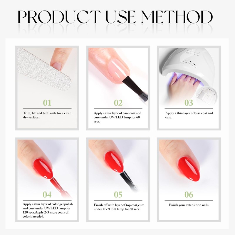Double Rhythm 15ML Gel Nail Polish Pure Sheer Same Color