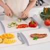 Extra Large Cutting Boards, Plastic Cutting Boards for Kitchen (Set