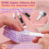 40 Colors Bedazzling Kit, 32000 Pcs Resin Jelly Rhinestones for