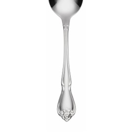 Oneida B552004C True Rose Everyday Flatware Dinner Spoons, Set Of 4, 6.75" L x 1.6" W