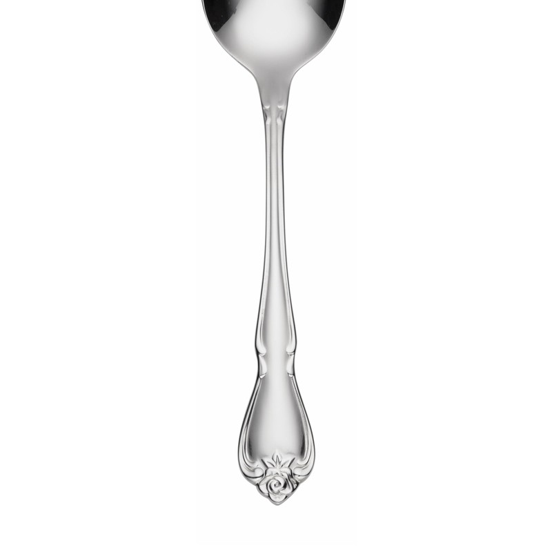 Oneida B552004C True Rose Everyday Flatware Dinner Spoons, Set Of