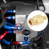 Partuto 1 Pc M6x0.75 Universal Brass Fitting Compression - Car