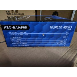 Nemesis Audio NEO-BAMF65 6.5" 175 watts RMS Midrange Speaker (Single) Parlante