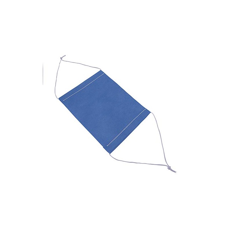 Cubrebocas de 2 capas paquete con 100 piezas (Azul cielo)