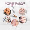 Chaleance Acrylic Nail Brush for Acrylic Powder, 18# Nail Brush