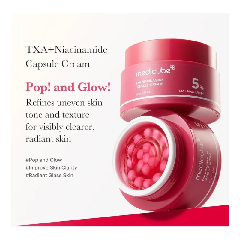 Medicube Txa Niacinamide Capsule Cream 55 Ml Corea Manchas