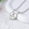 Heart Matching Necklaces for Best Friends Birthday Gifts for Women