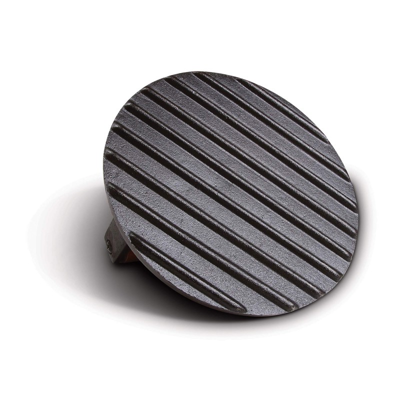 Jim Beam JB0158 Black Cast Iron Burger Press - 7''