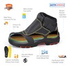 SAFETOE Welding Boots for Men Composite Toe Safety Boots Fire