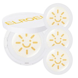 L.O.L 엘로엘 선쿠션 S9 2025 팡팡 빅선쿠션 본품1+리필3 Elroel Sun Cushion S9 2025 Pang Pang Big Sun Cushion Set 1 Plus 3 Refills