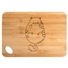 Mr. & Mrs. Panda Bamboo Chopping Board Cat Early Bird