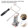Jewelers Sawbow Saw Frame 12 Blades &amp; Mini Bench Vise