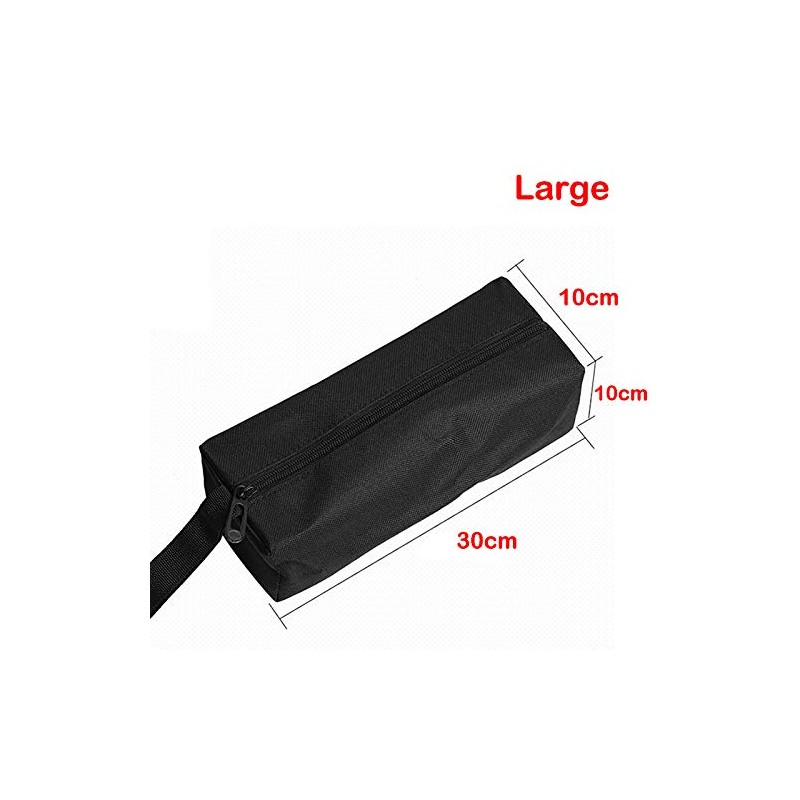 Large Black Repair Tool Storage Bag Organizer Oxford Cloth Small
