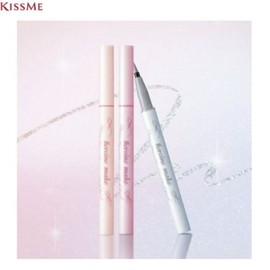 KISS ME Heroin Make Prime Liquid Eyeliner Rich Jewel 0.5ml, Color:11 Mist Pink