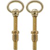 Swivel Mirror Screws - Polished Brass (Pair)
