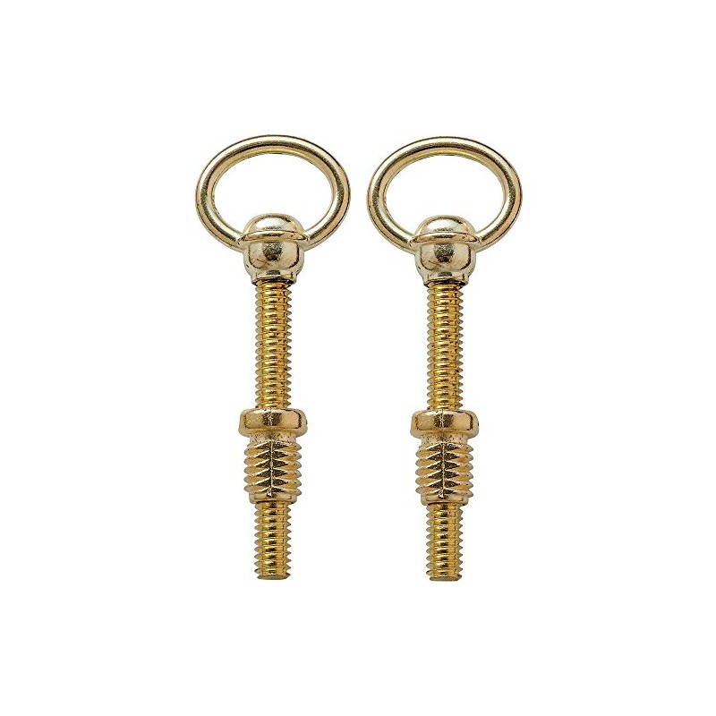 Swivel Mirror Screws - Polished Brass (Pair)