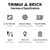 Trimui Brick Retro Game Console 3.2-Inches 1024x768 IPS Screen Built-in