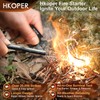 Hkoper Ferro Rod Fire Starter, 6 Inch X 3/8 Inch