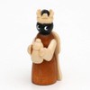 Dekohelden24 Wooden Nativity Figures, Size Selectable Via Drop Down Menu