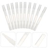 BIUDECO BIUDECO 10pcs Empty Liquid Tube Lip Gloss Pipette White