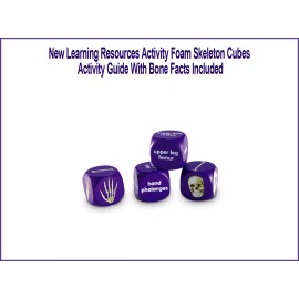 Learning Resources Brand New Learning Resources Activity Foam Skeleton Cubes