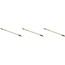 Wooster Brush R091 Sherlock GT Convertible Extension Pole, 4-8 feet,Silver/Black 3 Pack