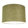 Contemporary and Sleek 12 Inch Olive Sage Green Linen Fabric
