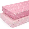 Yukkidds Next to Me Crib Sheets Fitted 83x50cm Baby Bedside