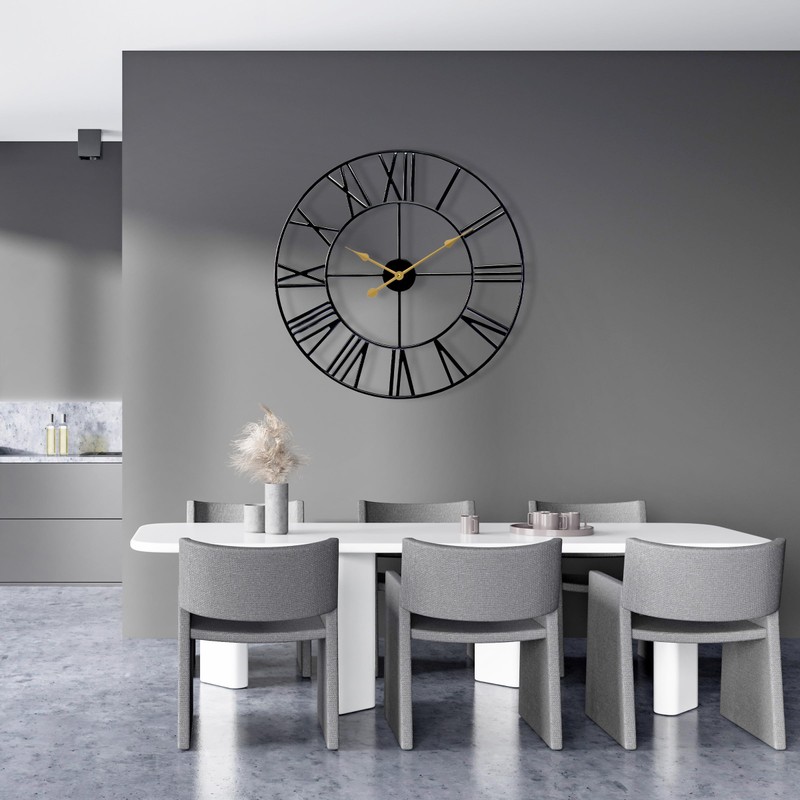 Sorbus Large Wall Clock for Living Room Decor - 24
