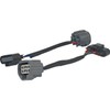 EZROAD 2X HID to Halogen Headlight Wiring Adapter Compatible with