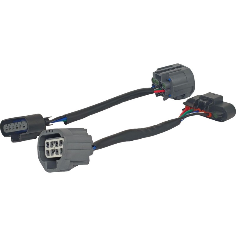EZROAD 2X HID to Halogen Headlight Wiring Adapter Compatible with