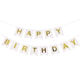 Happy Birthday Bunting Banner,Birthday Letter Banner Party Supplies